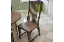 Load image into Gallery viewer, grey_white_oak_wood_dining_chair