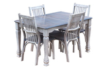 Load image into Gallery viewer, henry's_fork_table_set_oak_white_grey