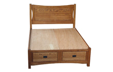 Load image into Gallery viewer, salem-wood-storage-bed-with-drawers