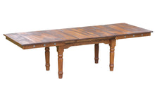 Load image into Gallery viewer, jackso_trestle_table_extended_with_leaves_oak_wood