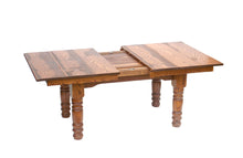 Load image into Gallery viewer, jackson_trestle_table_set_oak_wood_leaf_storage