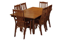 Load image into Gallery viewer, oak_arts_and_crafts_table_set