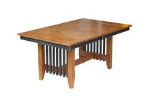 Load image into Gallery viewer, two_tone_arts_and_crafts_oak_table