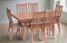 Load image into Gallery viewer, Shaker Swept Trestle Table Set