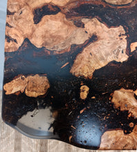 Load image into Gallery viewer, Buy Now | Solomon&#39;s Jr Accent Table With Black Epoxy | Bark Details