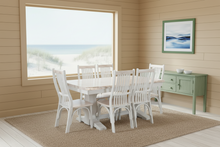 Load image into Gallery viewer, addi_live_edge_white_dining_table_and_chairs_in_beach_house