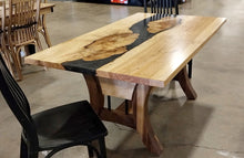 Load image into Gallery viewer, Portfolio Piece | Burly Maple Black River Table
