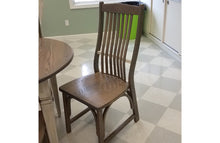 Load image into Gallery viewer, grey_white_oak_wood_dining_chair