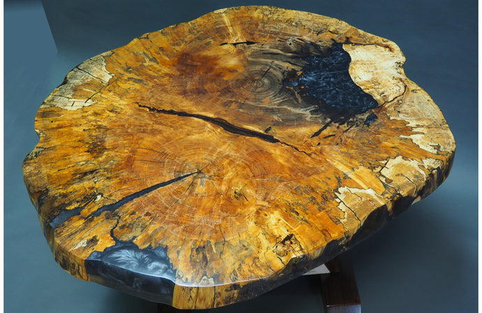 Portfolio Piece | Spalted Maple Round 38