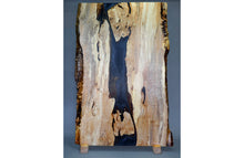 Load image into Gallery viewer, spalted_maple_burl_black_clear_river_table_top
