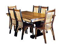 Load image into Gallery viewer, Woodland Live Edge Table or Table and Chair Set