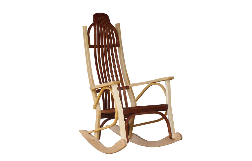 Contemporary Rocking Chair | Solid Wood Indoor Rocking Chair Made in ...