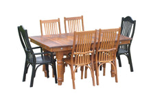 Load image into Gallery viewer, jackson_trestle_table_and_chair_set_oak