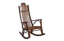 Load image into Gallery viewer, cherry wood large arm rocking chair