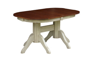 Sonora Double Pedestal Table Set